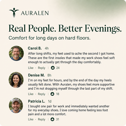 Auralen™ All-Day Comfort Insoles